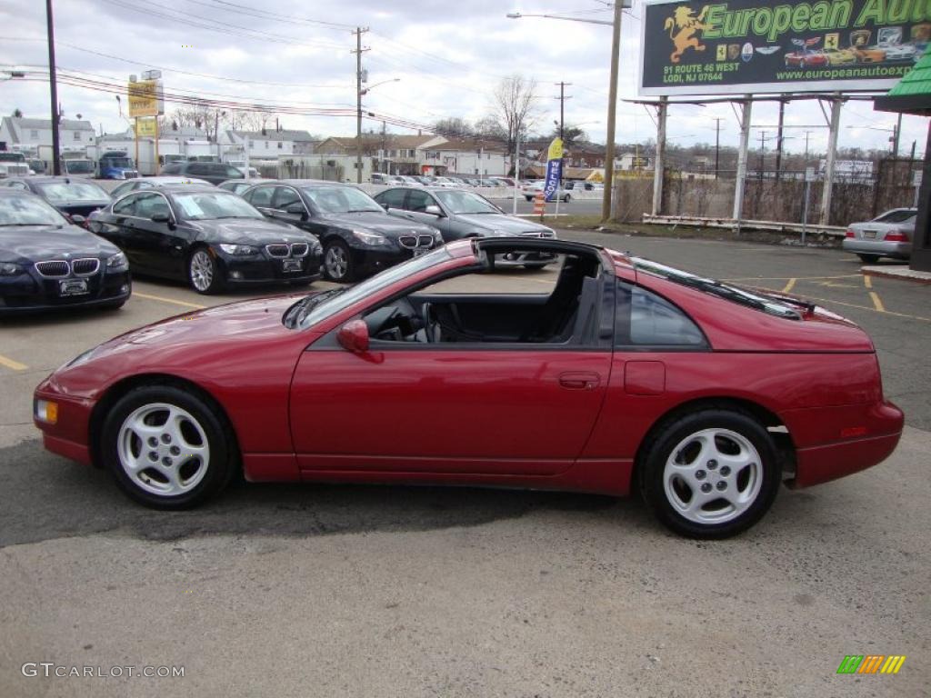1993 300ZX Coupe - Cherry Red Pearl Metallic / Black photo #11