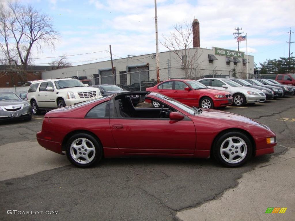 1993 300ZX Coupe - Cherry Red Pearl Metallic / Black photo #12