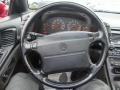 1993 Nissan 300ZX Black Interior Steering Wheel Photo
