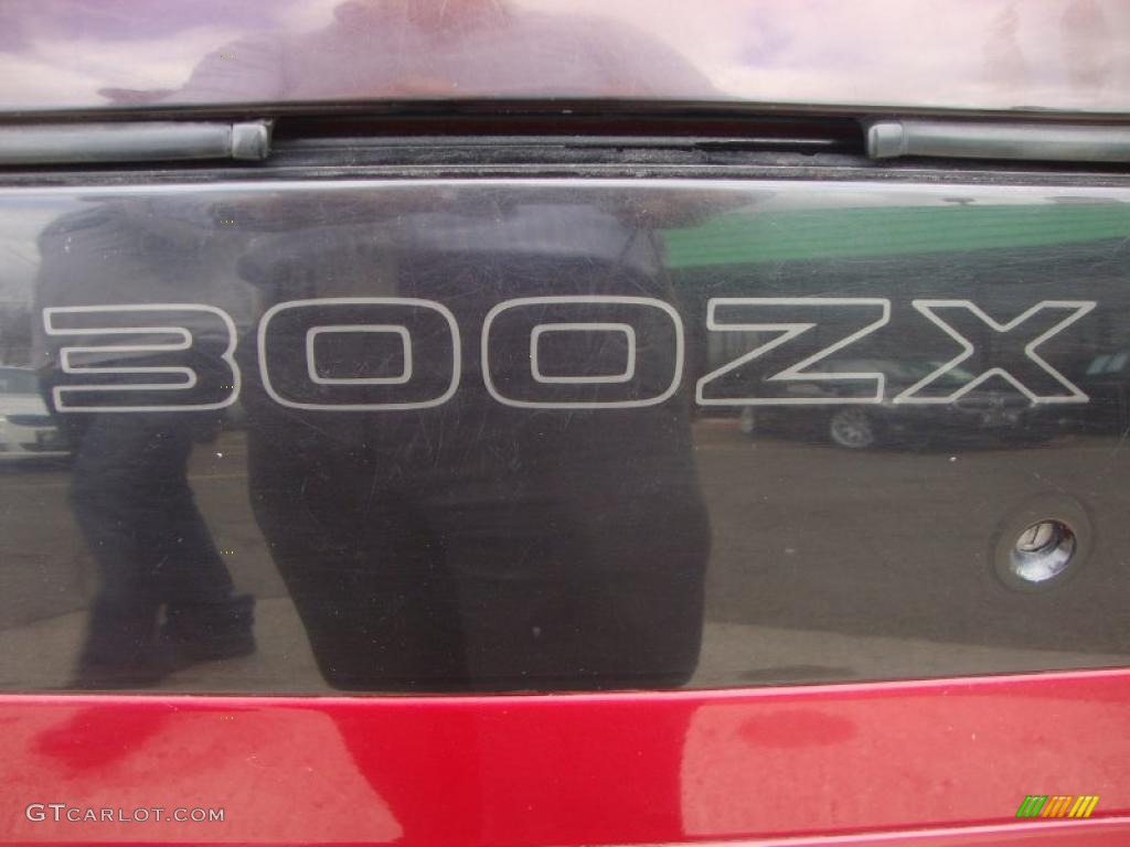 1993 300ZX Coupe - Cherry Red Pearl Metallic / Black photo #24