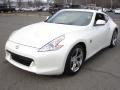 2009 Pearl White Nissan 370Z Coupe  photo #1