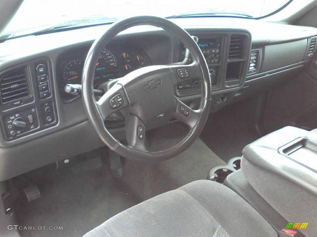 2005 Silverado 1500 Z71 Regular Cab 4x4 - Dark Gray Metallic / Dark Charcoal photo #5