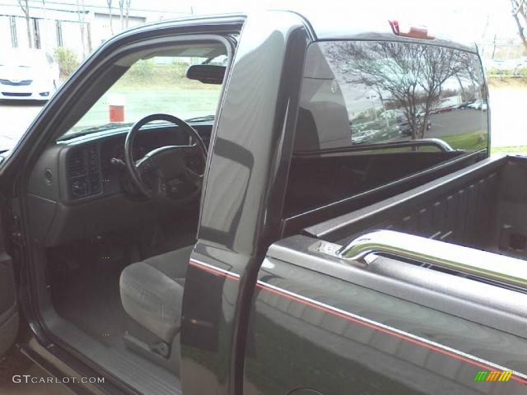 2005 Silverado 1500 Z71 Regular Cab 4x4 - Dark Gray Metallic / Dark Charcoal photo #7