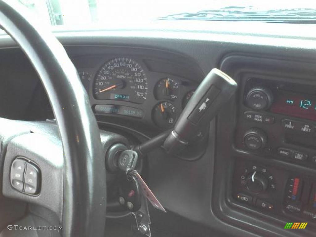 2005 Silverado 1500 Z71 Regular Cab 4x4 - Dark Gray Metallic / Dark Charcoal photo #10