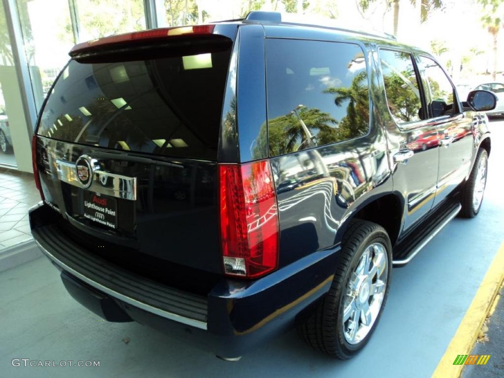 2007 Escalade  - Blue Chip / Cocoa/Light Cashmere photo #4