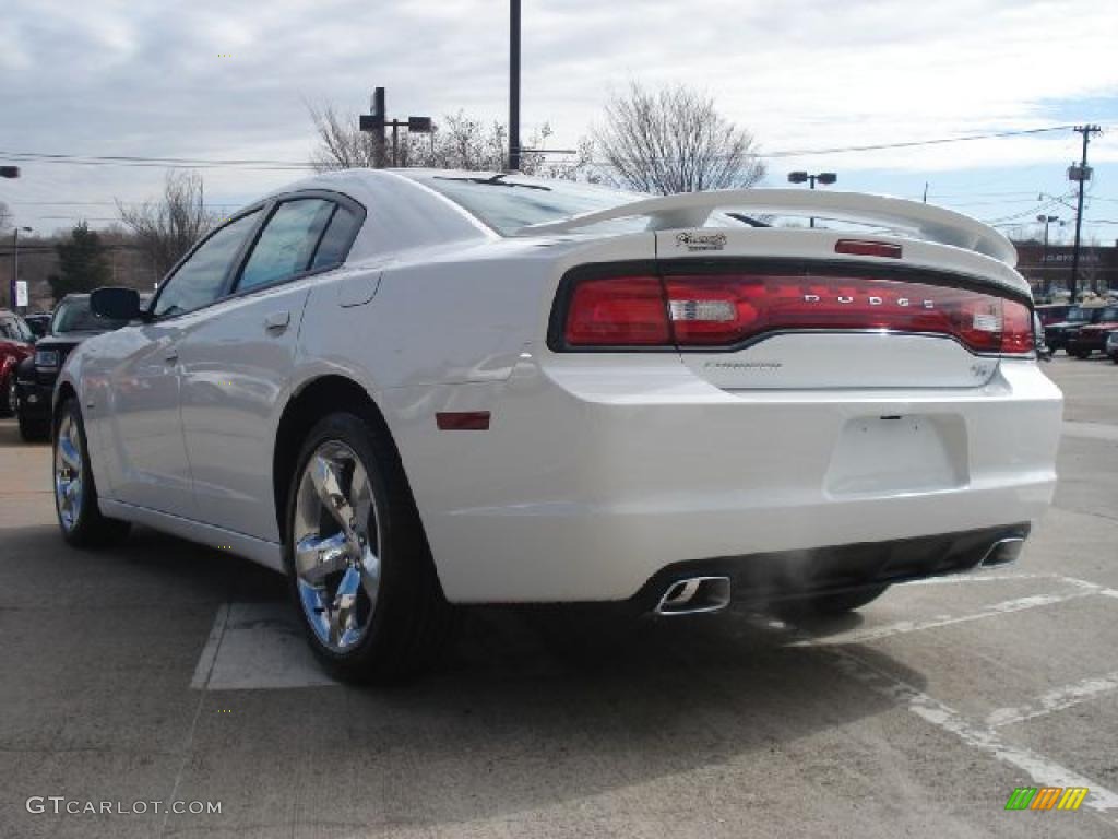 2011 Charger R/T Plus - Bright White / Black photo #5