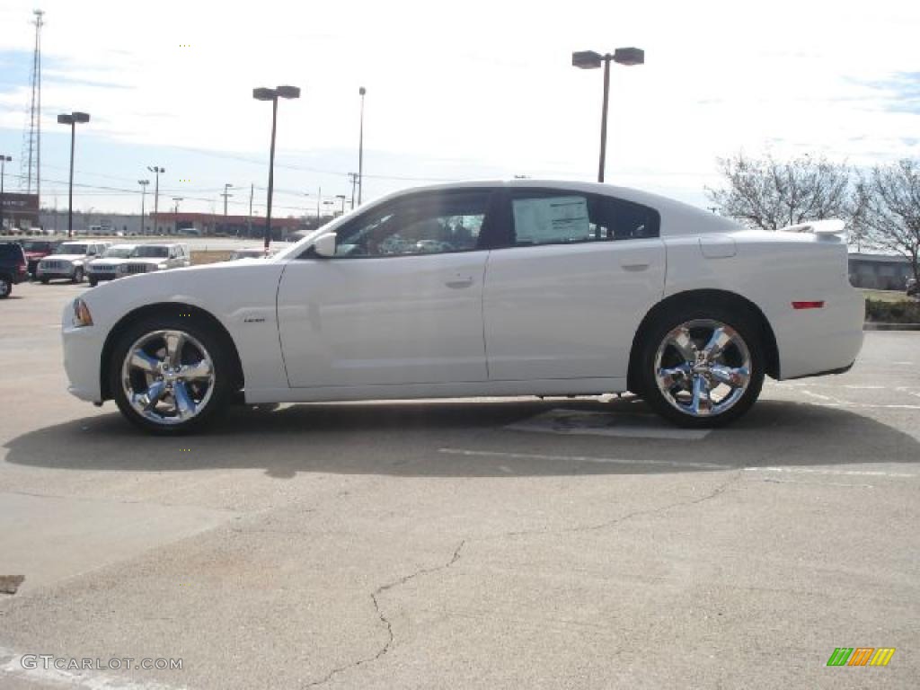 2011 Charger R/T Plus - Bright White / Black photo #6