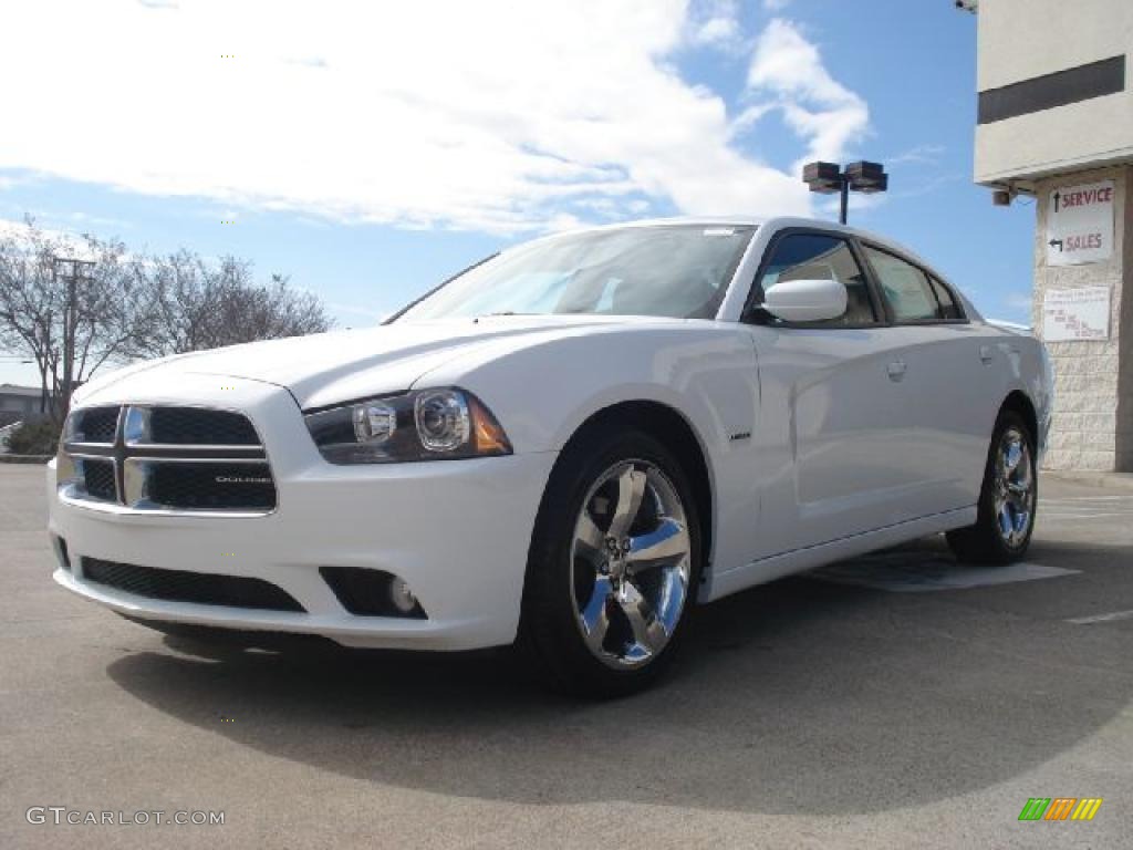 2011 Charger R/T Plus - Bright White / Black photo #7