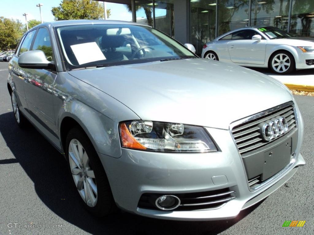 Monza Silver Metallic 2010 Audi A3 2.0 TFSI Exterior Photo #46329108
