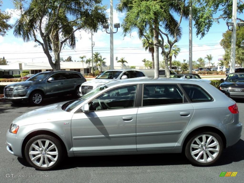 Monza Silver Metallic 2010 Audi A3 2.0 TFSI Exterior Photo #46329183