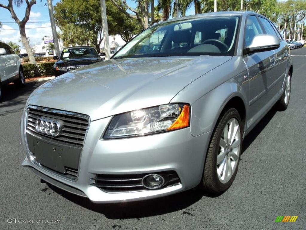 Monza Silver Metallic 2010 Audi A3 2.0 TFSI Exterior Photo #46329201