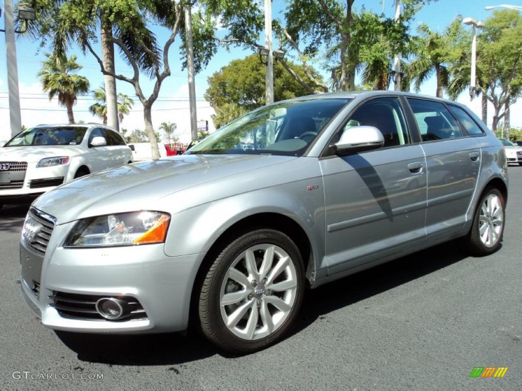 Monza Silver Metallic 2010 Audi A3 2.0 TFSI Exterior Photo #46329213