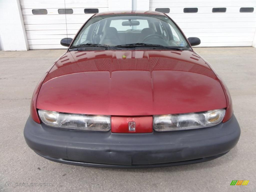 1998 S Series SW1 Wagon - Brilliant Red Metallic / Black/Gray photo #3