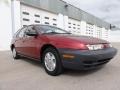 1998 Brilliant Red Metallic Saturn S Series SW1 Wagon  photo #5