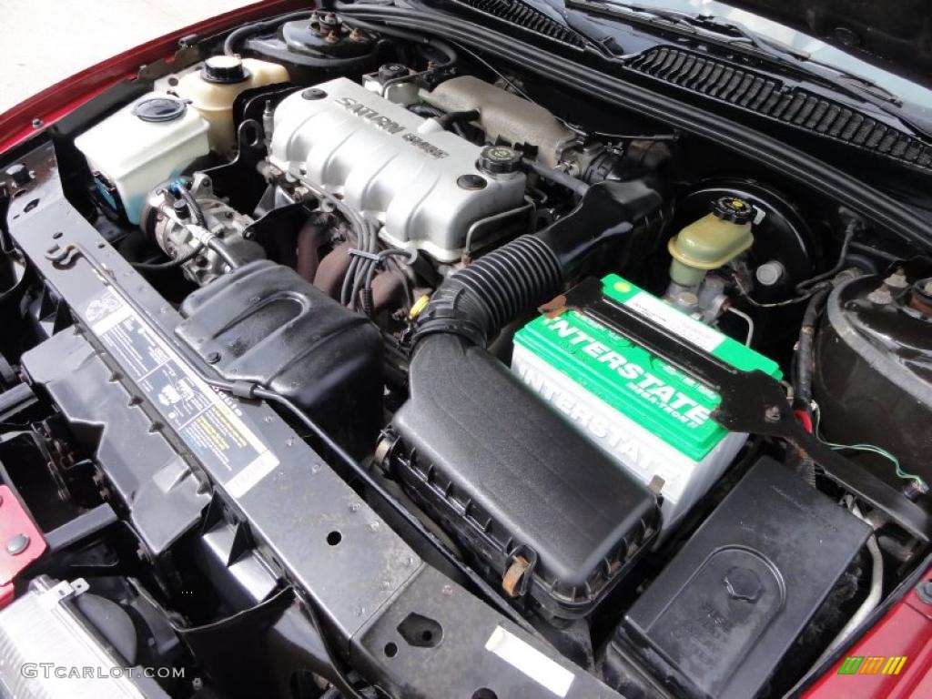 1998 Saturn S Series SW1 Wagon Engine Photos