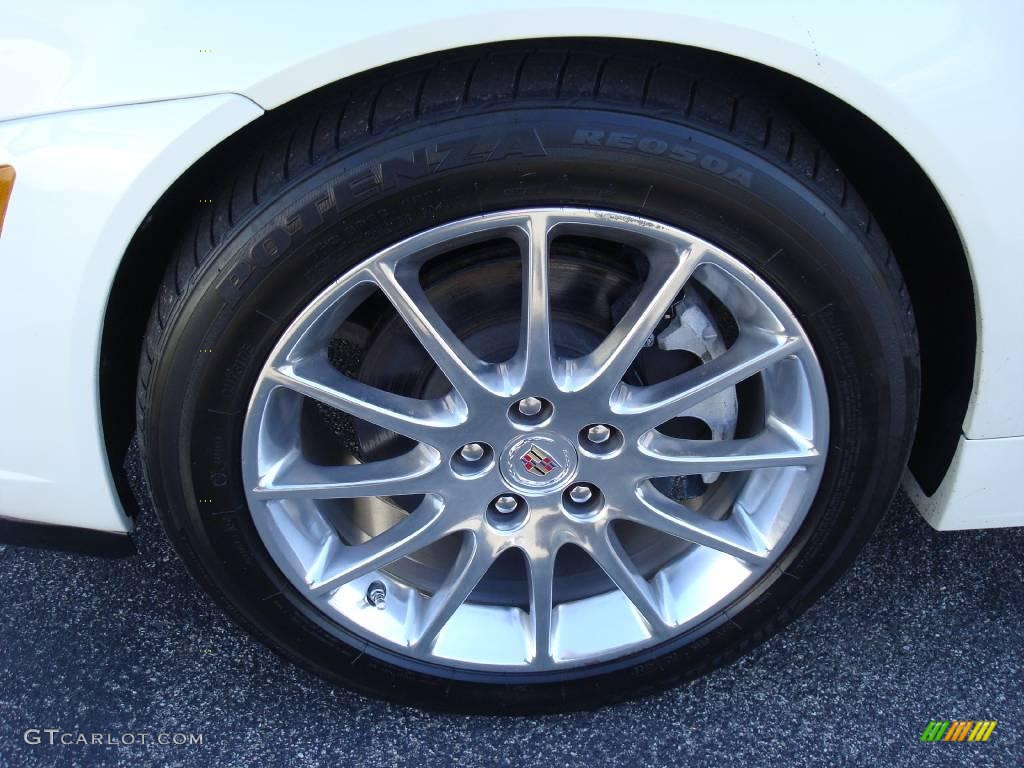 2007 CTS Sport Sedan - White Diamond / Cashmere photo #19