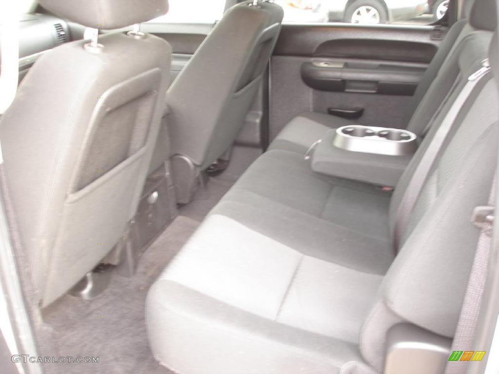 Ebony Interior 2011 Chevrolet Silverado 2500HD LT Crew Cab 4x4 Photo #46330407