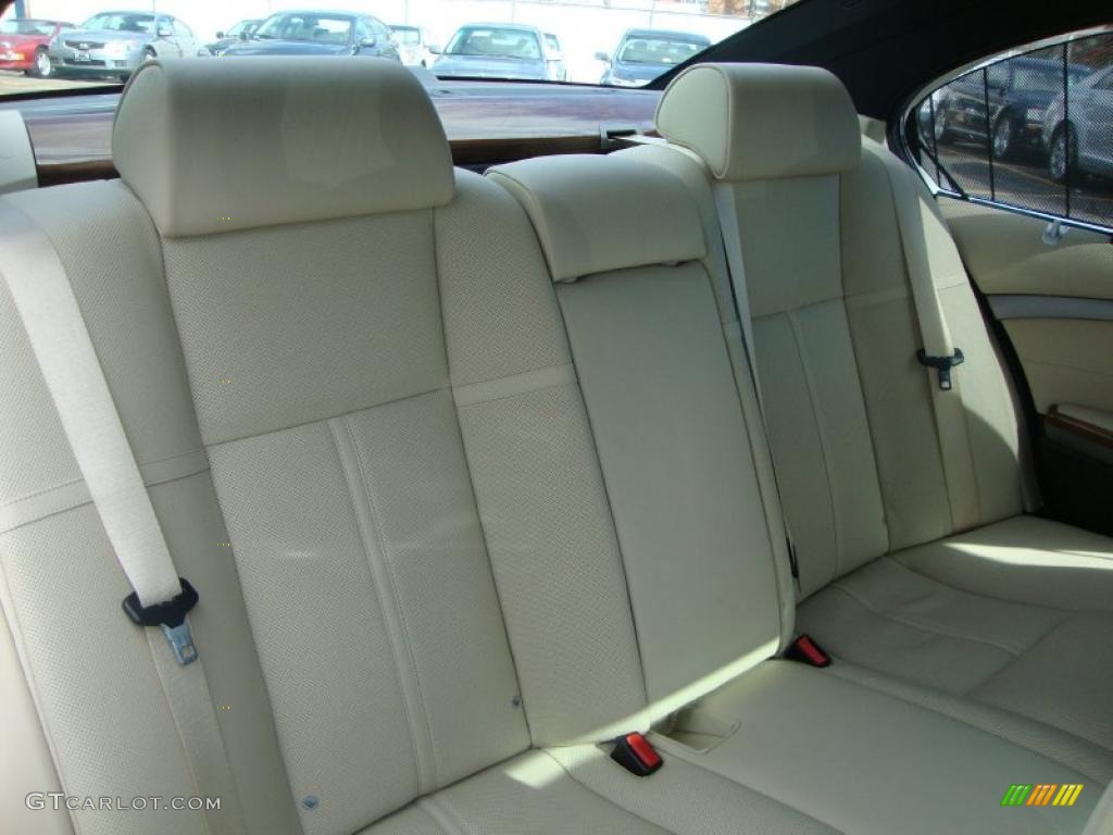 2007 7 Series 750i Sedan - Monaco Blue Metallic / Beige photo #13