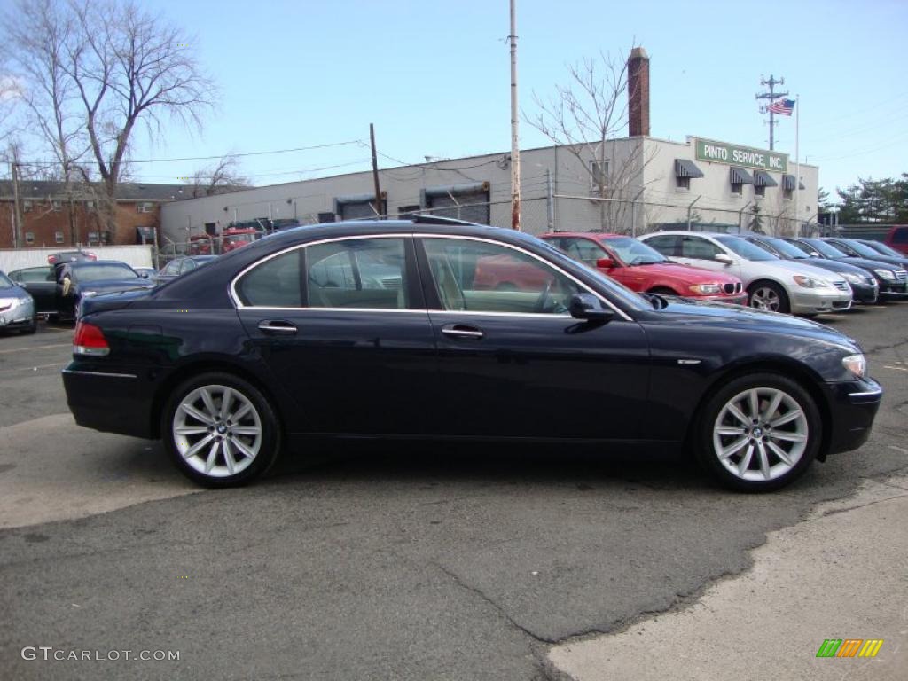 2007 7 Series 750i Sedan - Monaco Blue Metallic / Beige photo #15