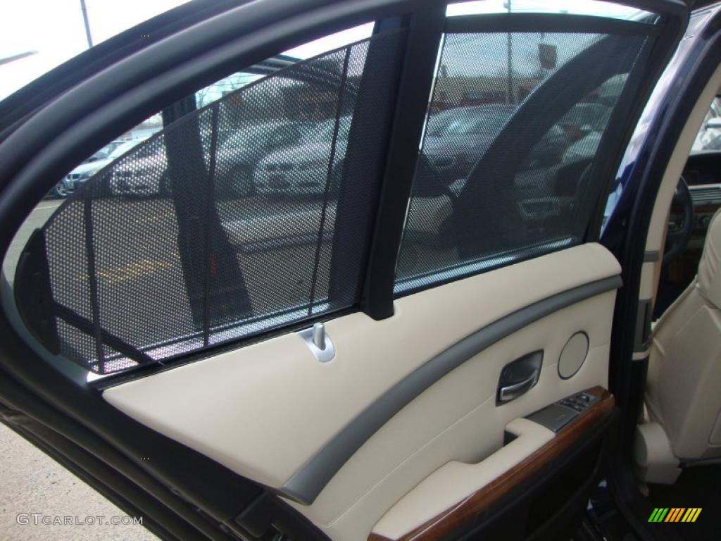 2007 7 Series 750i Sedan - Monaco Blue Metallic / Beige photo #40
