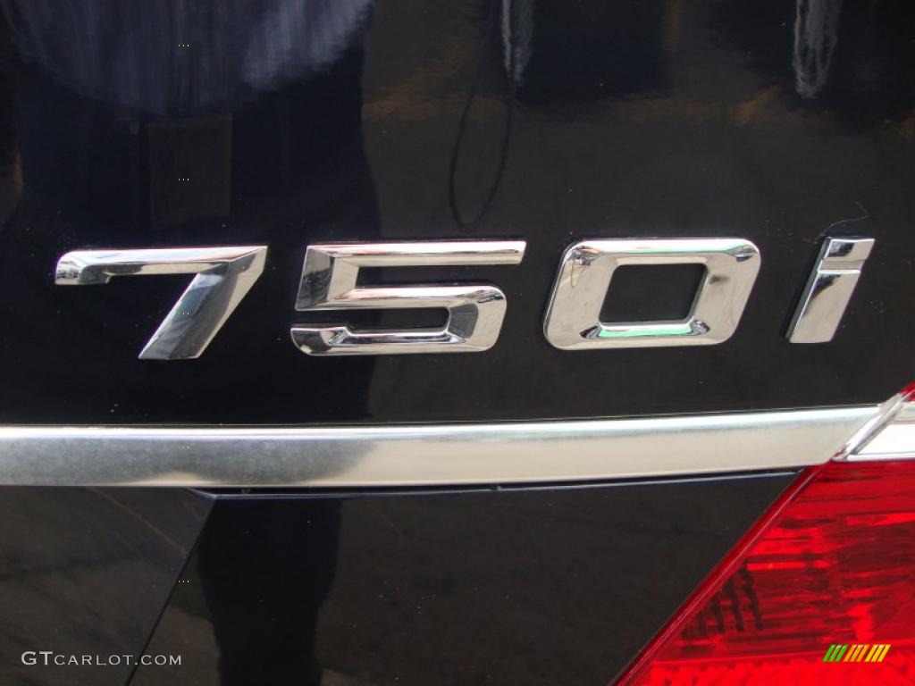 2007 7 Series 750i Sedan - Monaco Blue Metallic / Beige photo #41