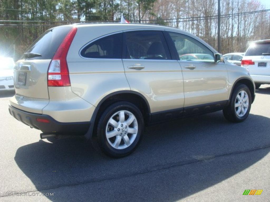 2009 CR-V EX-L 4WD - Borrego Beige Metallic / Ivory photo #6