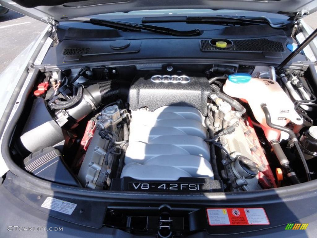 2008 Audi A6 4.2 quattro Sedan 4.2 Liter FSI DOHC 32-Valve VVT V8 Engine Photo #46331586