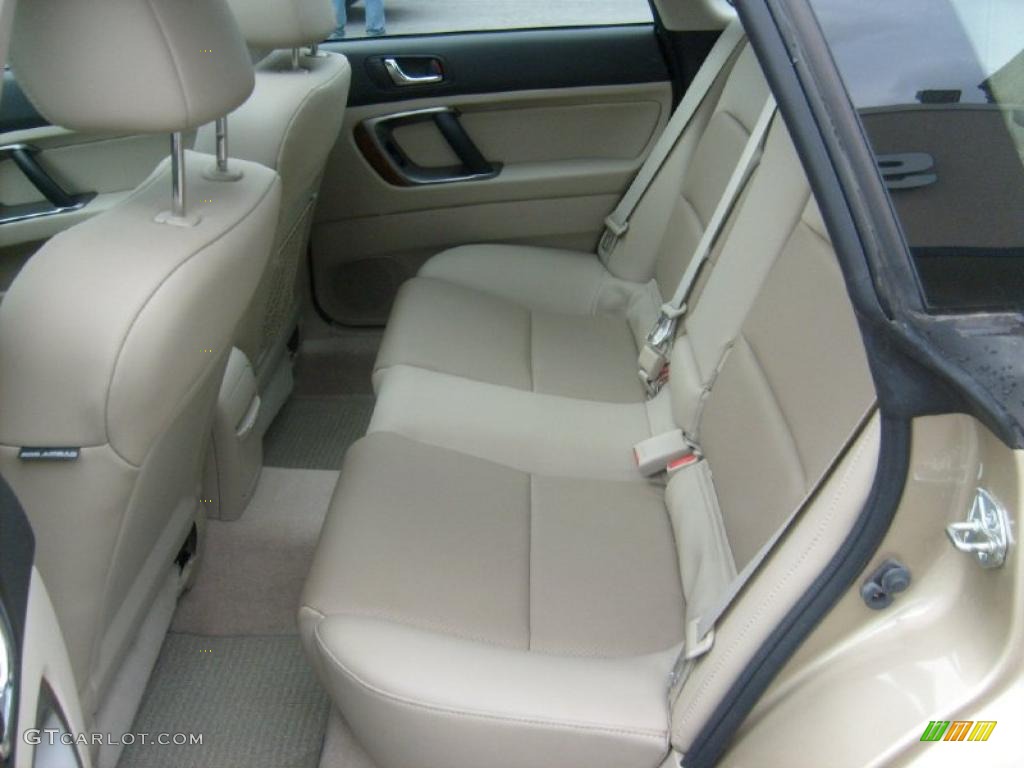 Warm Ivory Interior 2008 Subaru Outback 3.0R L.L.Bean Edition Wagon Photo #46331913