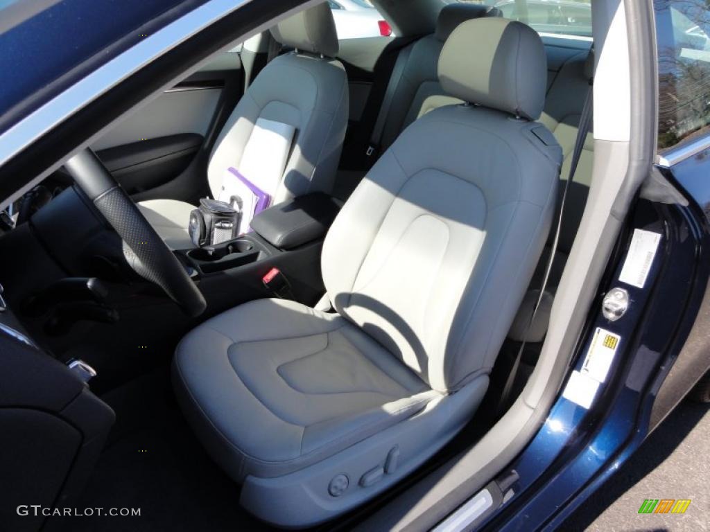 Light Grey Interior 2008 Audi A5 3.2 quattro Coupe Photo #46332021