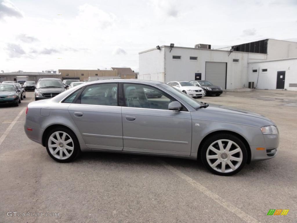 Quartz Gray Metallic 2005 Audi A4 3.2 quattro Sedan Exterior Photo #46332090