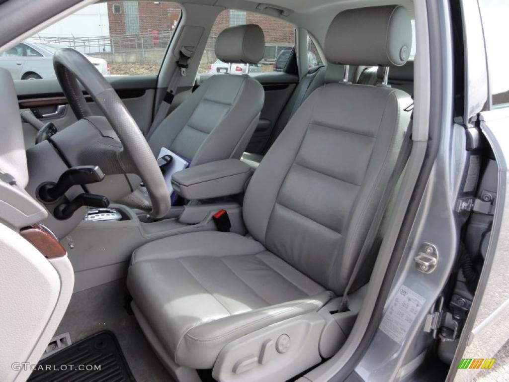 Platinum Interior 2005 Audi A4 3.2 quattro Sedan Photo #46332180
