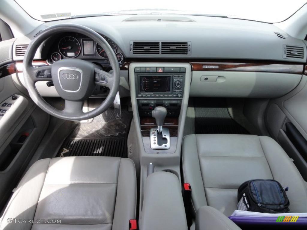 2005 Audi A4 3.2 quattro Sedan Platinum Dashboard Photo #46332255