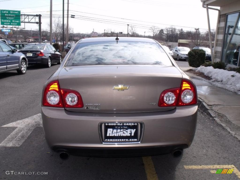 2008 Malibu LTZ Sedan - Amber Bronze Metallic / Cocoa/Cashmere Beige photo #4