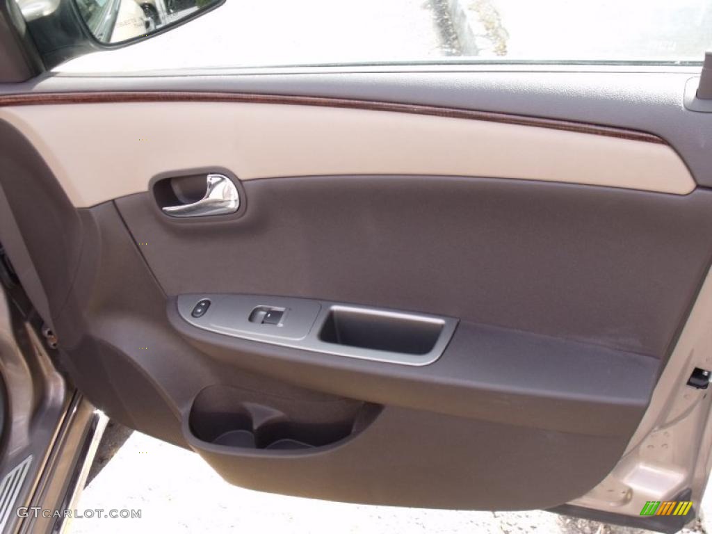 2008 Malibu LTZ Sedan - Amber Bronze Metallic / Cocoa/Cashmere Beige photo #15