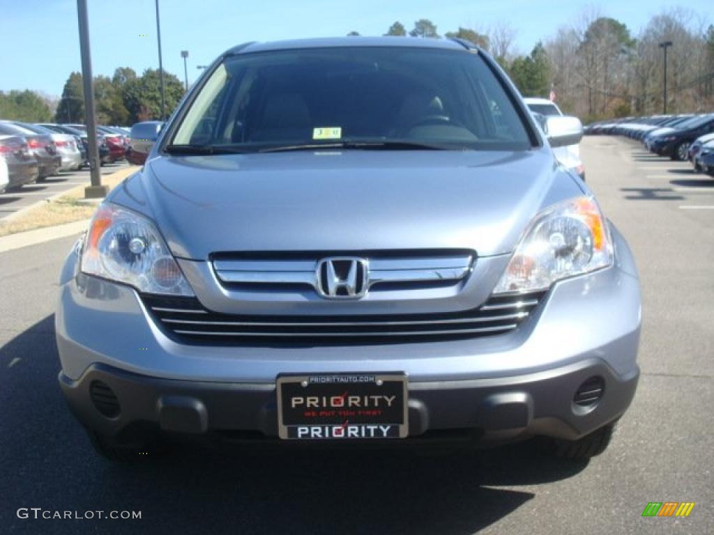 2007 CR-V EX-L - Glacier Blue Metallic / Gray photo #9