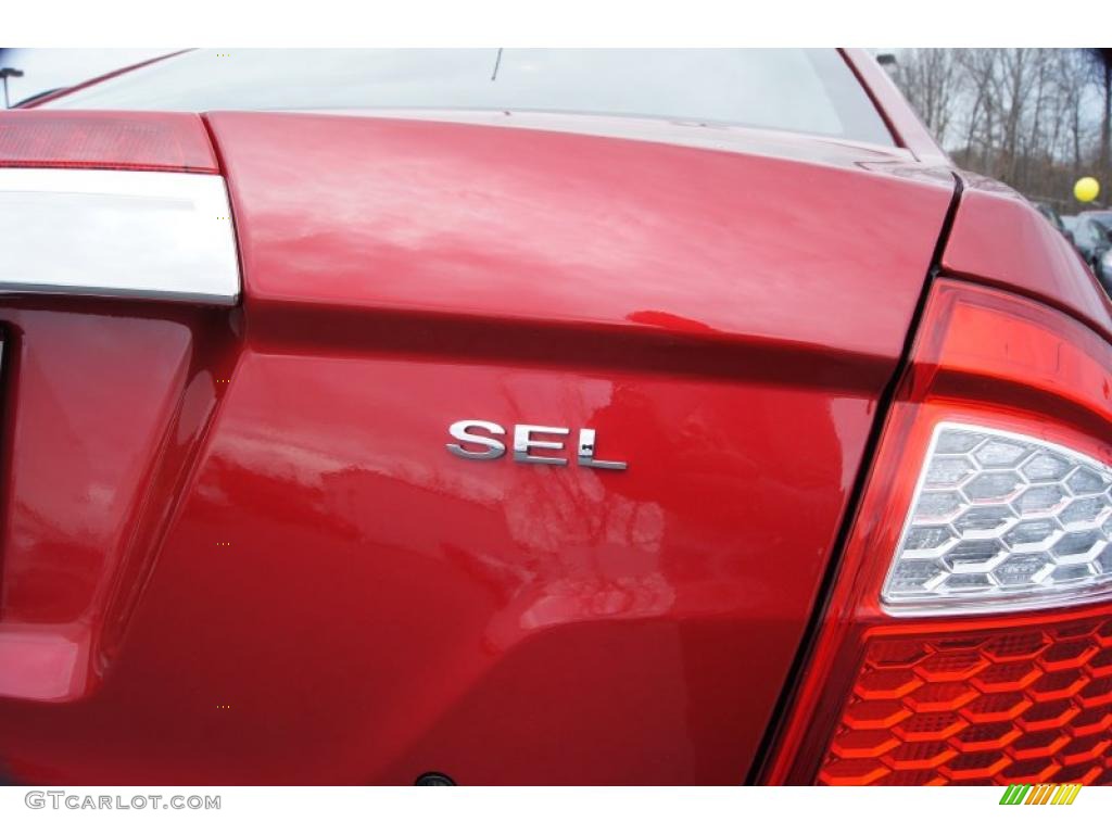 2011 Fusion SEL - Red Candy Metallic / Charcoal Black photo #17