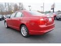 2011 Red Candy Metallic Ford Fusion SEL  photo #41