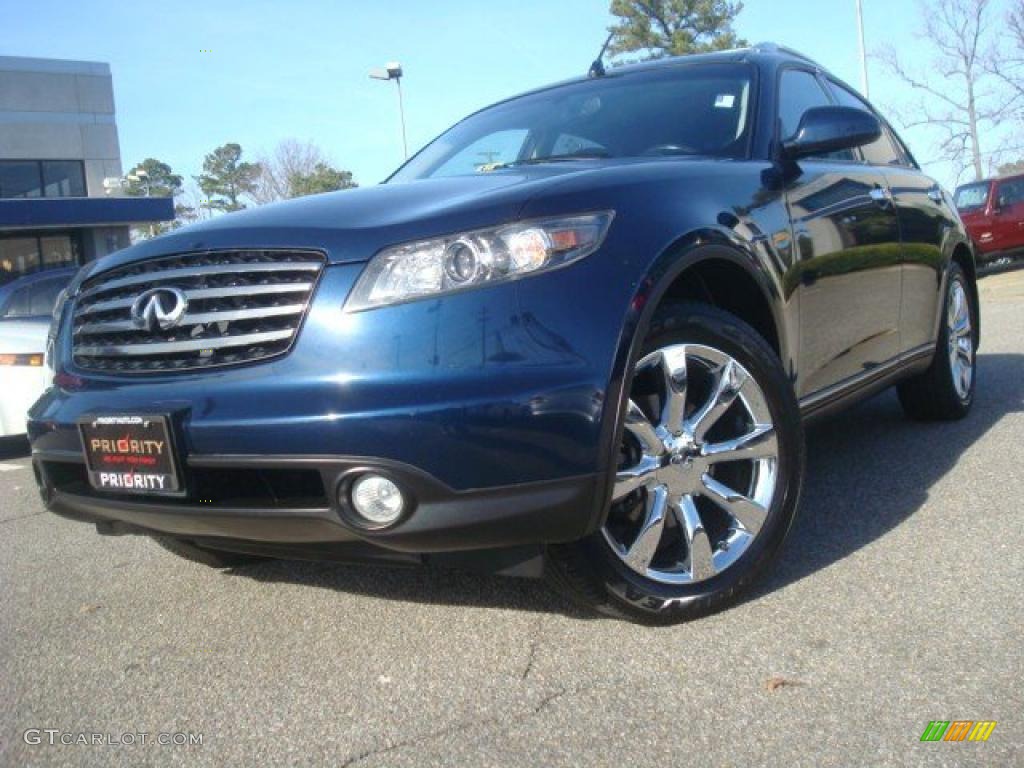 2005 FX 45 AWD - Dark Blue Pearl / Graphite photo #1