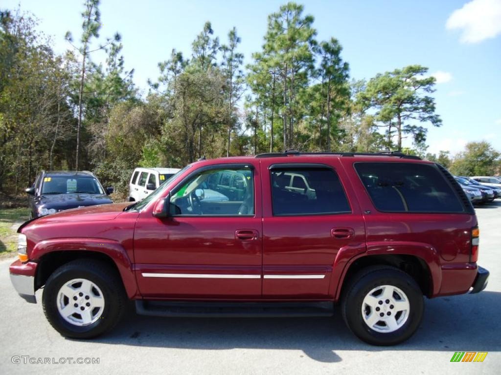 2004 Tahoe LT - Sport Red Metallic / Tan/Neutral photo #2