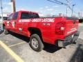 2010 Victory Red Chevrolet Silverado 2500HD LT Crew Cab 4x4  photo #3