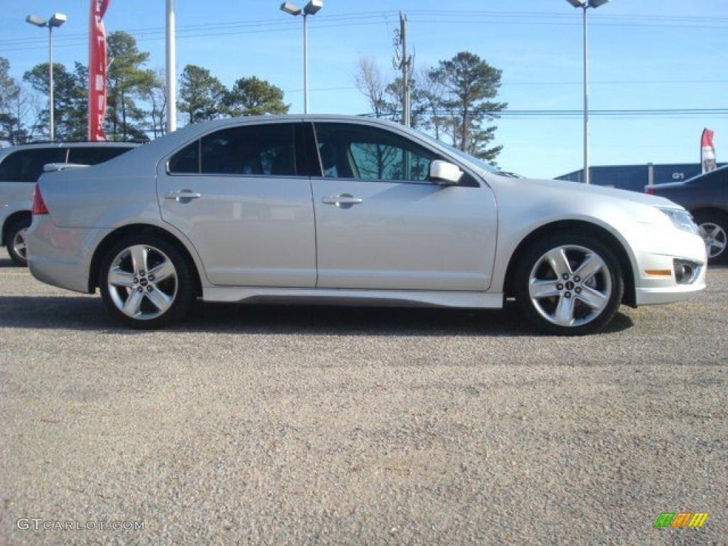 2010 Fusion Sport - Brilliant Silver Metallic / Charcoal Black/Sport Black photo #6