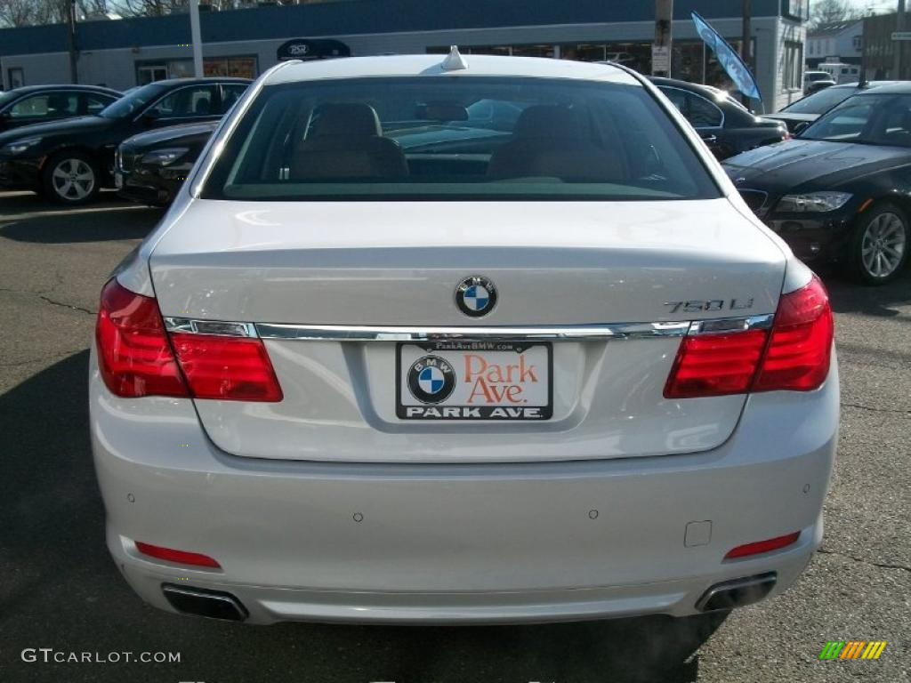 2011 7 Series 750Li xDrive Sedan - Alpine White / Saddle/Black Nappa Leather photo #6