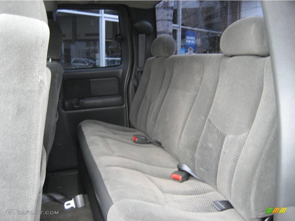 2004 Silverado 1500 LS Extended Cab - Silver Birch Metallic / Dark Charcoal photo #13