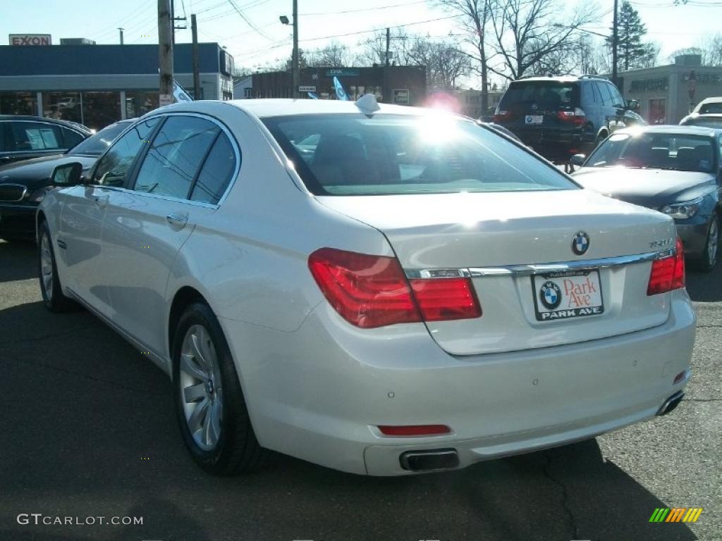 2011 7 Series 750Li xDrive Sedan - Alpine White / Saddle/Black Nappa Leather photo #7