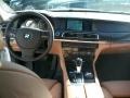 Saddle/Black Nappa Leather Dashboard Photo for 2011 BMW 7 Series #46335180