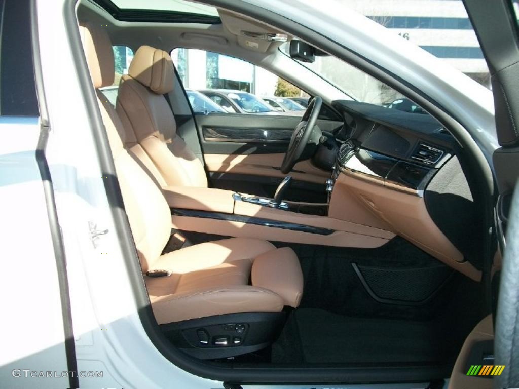 2011 7 Series 750Li xDrive Sedan - Alpine White / Saddle/Black Nappa Leather photo #30