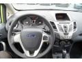 Charcoal Black/Blue Cloth Steering Wheel Photo for 2011 Ford Fiesta #46335372