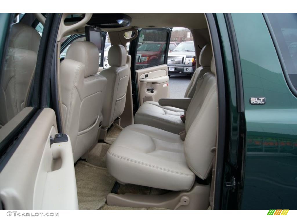 2003 Yukon XL SLT - Polo Green Metallic / Neutral/Shale photo #10