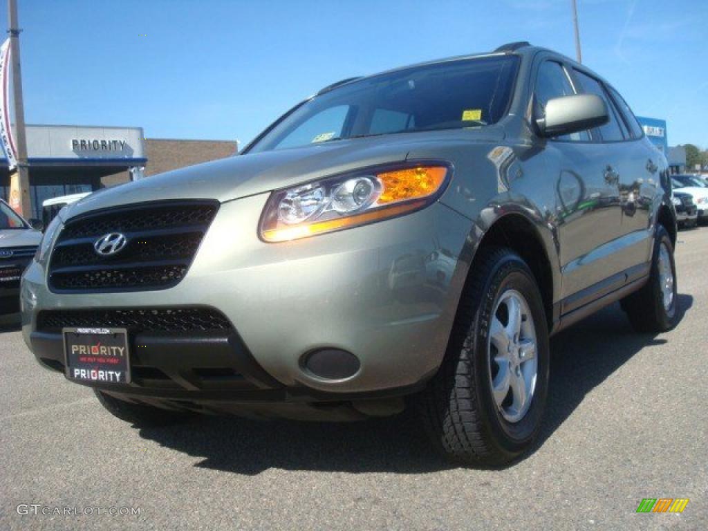 2008 Santa Fe GLS - Natural Khaki Green / Beige photo #1