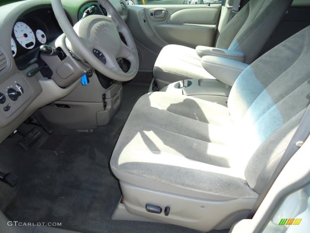 Taupe Interior 2002 Dodge Grand Caravan ES AWD Photo #46335837